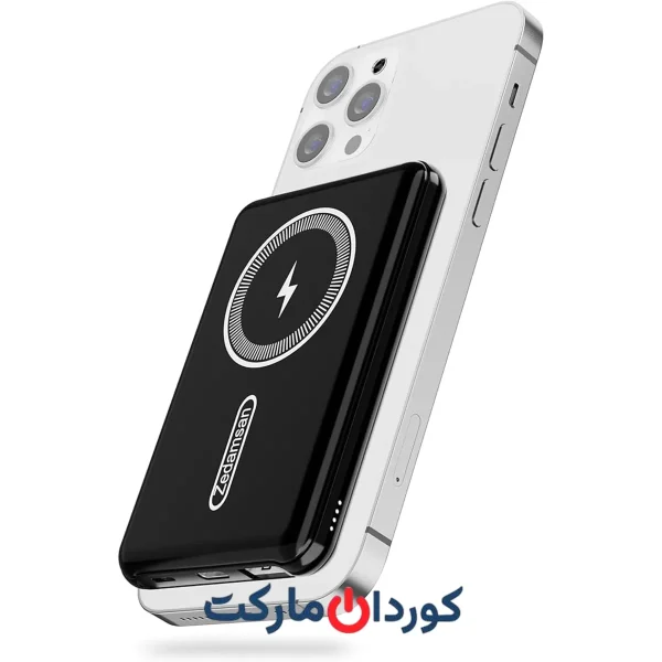 پاوربانک مغناطیسی ۵۰۰۰ میلیآمپر مدل BP970W استوک