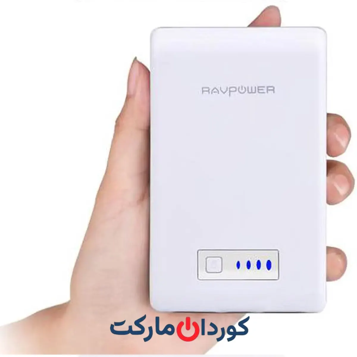 پاوربانک قابل حمل 10400میلی آمپر بر ساعت RAVPOWER مدل RP-PB07 استوک
