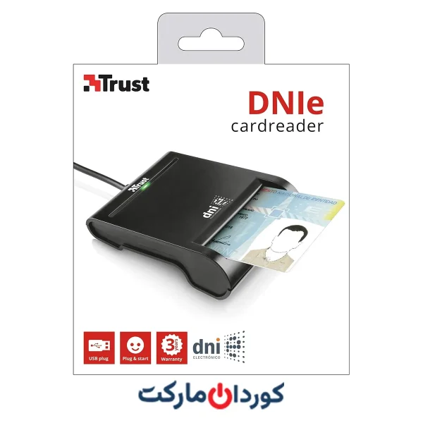 کارتخوان Trust dni card reader