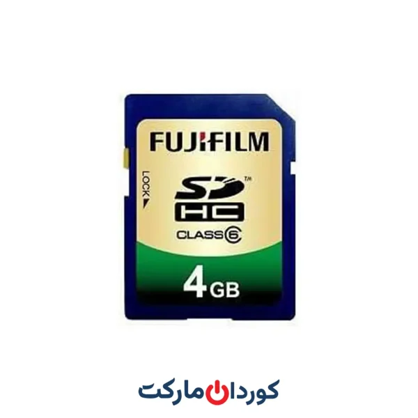 رم / کارت حافظه 4 گیگابایتی FUJIFILM SDHC مدل F SDHC-004G-C6
