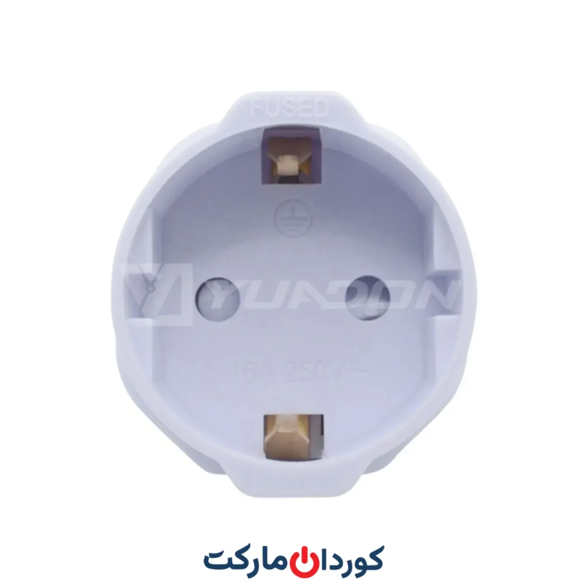 تبدیل برق دو شاخه به سه شاخه صنعتی YD-1310 13a سفارش آلمان - Image 3