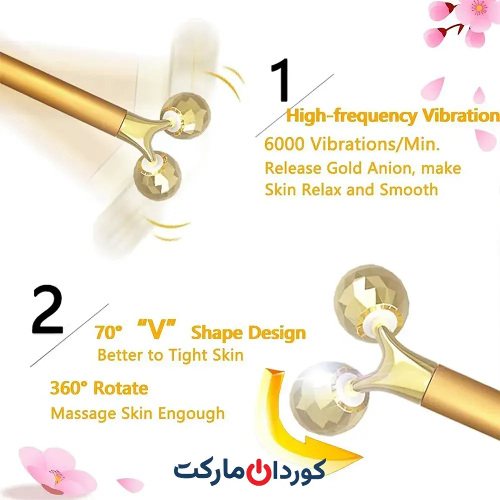 ماساژور صورت برقی ویبره دار Concepta مدل 2 در 1 Energy Beauty Bar - Image 6
