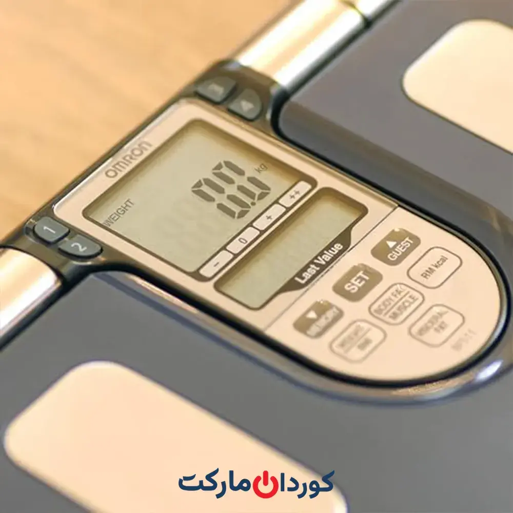 ترازو وزن و قد اومرون Omron مدل BF511 آبی - Image 3