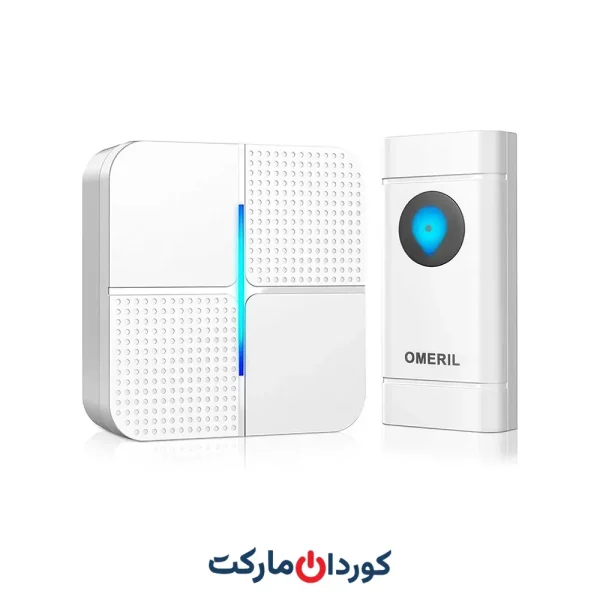 کیت زنگ درب ضد آب با برد ۱۰۰۰ فوت OMERIL DOOR BELL WD311