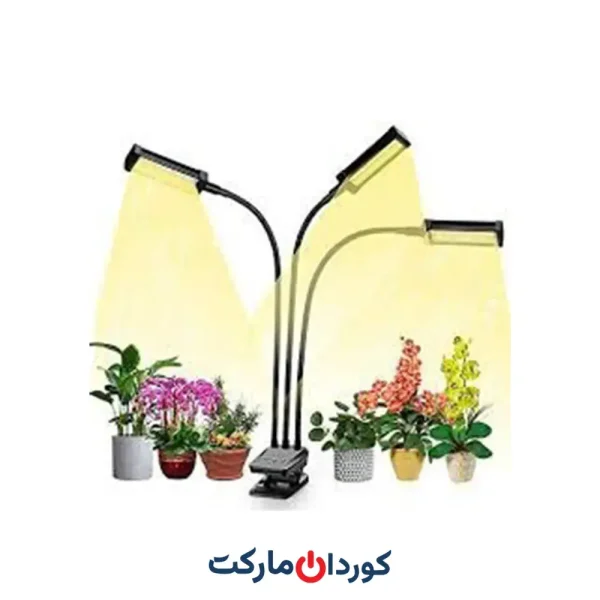 لامپ LED Vogek SP312 مشکی مخصوص گیاهان هیدروپونیک با تایمر