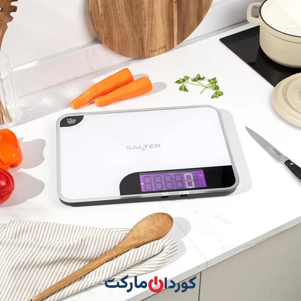 ترازوی آشپزخانه سالتر salter حداکثر 15 کیلوگرم