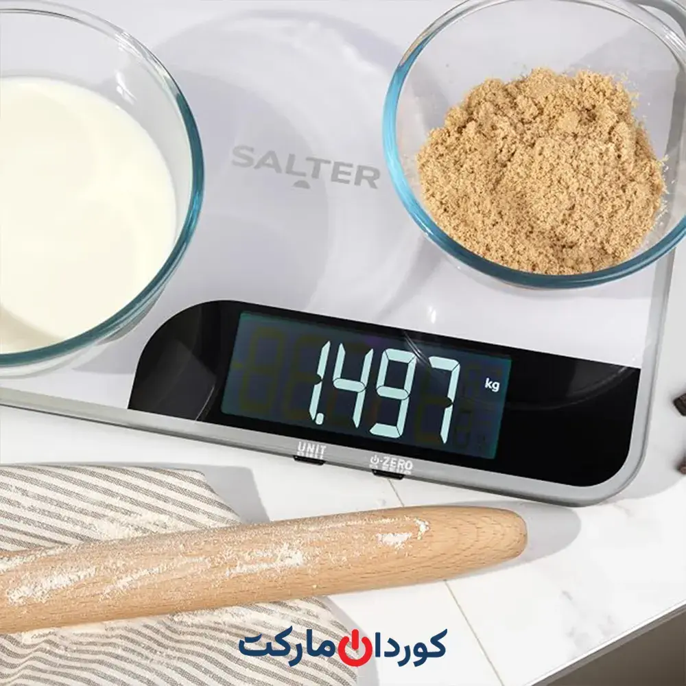 ترازوی آشپزخانه سالتر salter حداکثر 15 کیلوگرم - Image 6