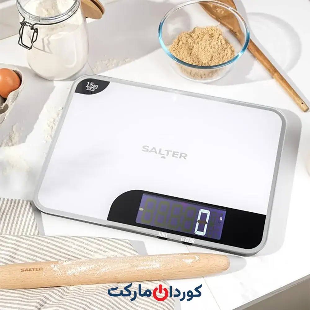 ترازوی آشپزخانه سالتر salter حداکثر 15 کیلوگرم - Image 4