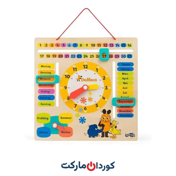 تخته آموزشی «موس» مدل small foot 10496 از جنس چوب - استوک