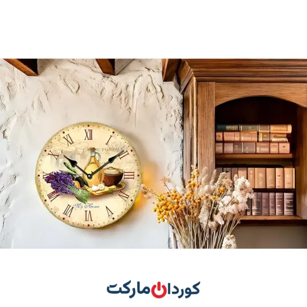 ساعت دیواری آنتیک نوستالژی بدون صدا