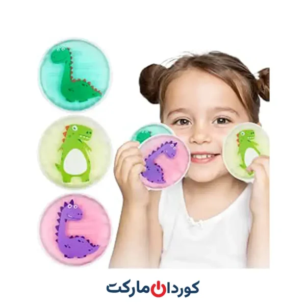 پدهای خنک کننده کودکان هیلف برای جراحات ۱۱ سانتی متری، بسته خنک کننده 2 عددی