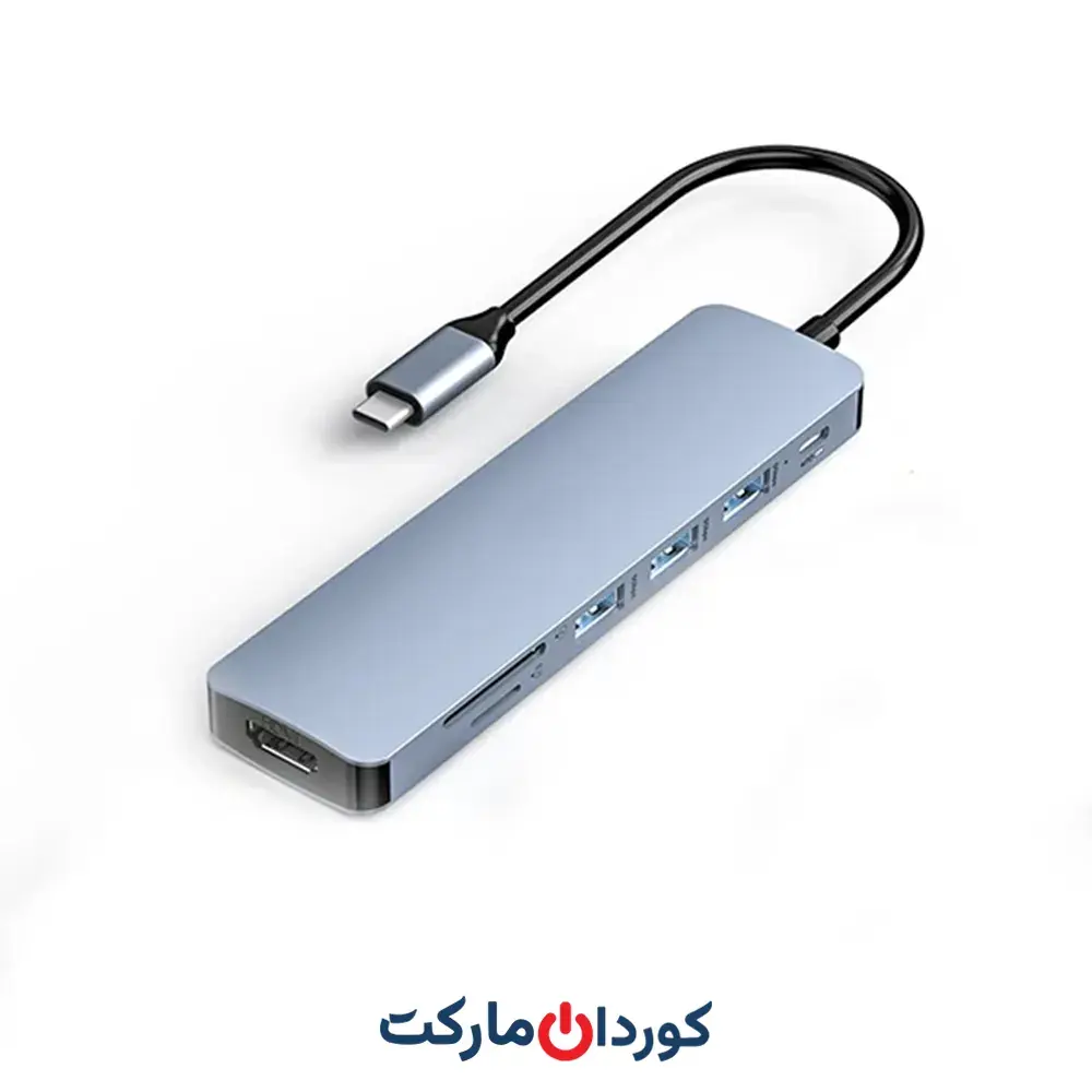 هاب 7 پورت USB-C مدل HB036