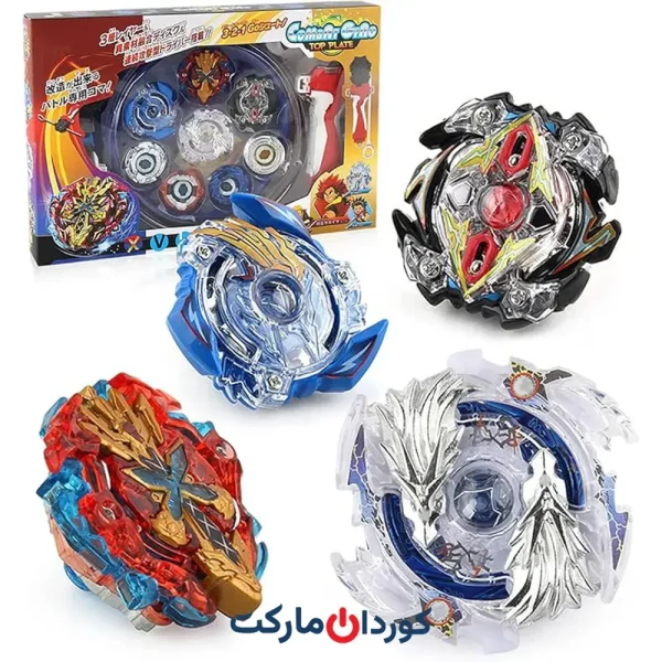 مجموعه اسباب‌بازی ژیروسکوپ با دسته، تعادل عالی و قوی برای کودکان Metal Assembled Gyro