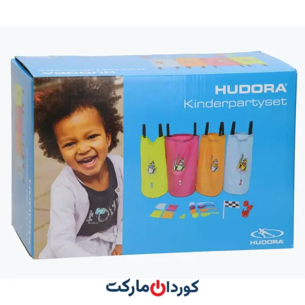 هودورا HUDORA مجموعه بازی مهمانی کودکان ۲۵ تکه فضای باز