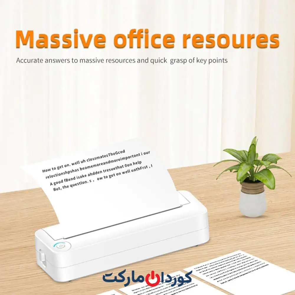 چاپگر حرارتی قابل حمل A4 مدل OS6902w بلوتوثی - Image 4