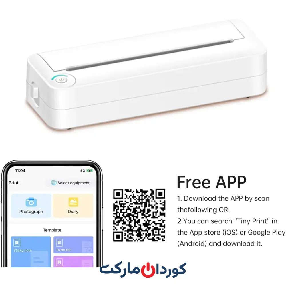 چاپگر حرارتی قابل حمل A4 مدل OS6902w بلوتوثی - Image 8