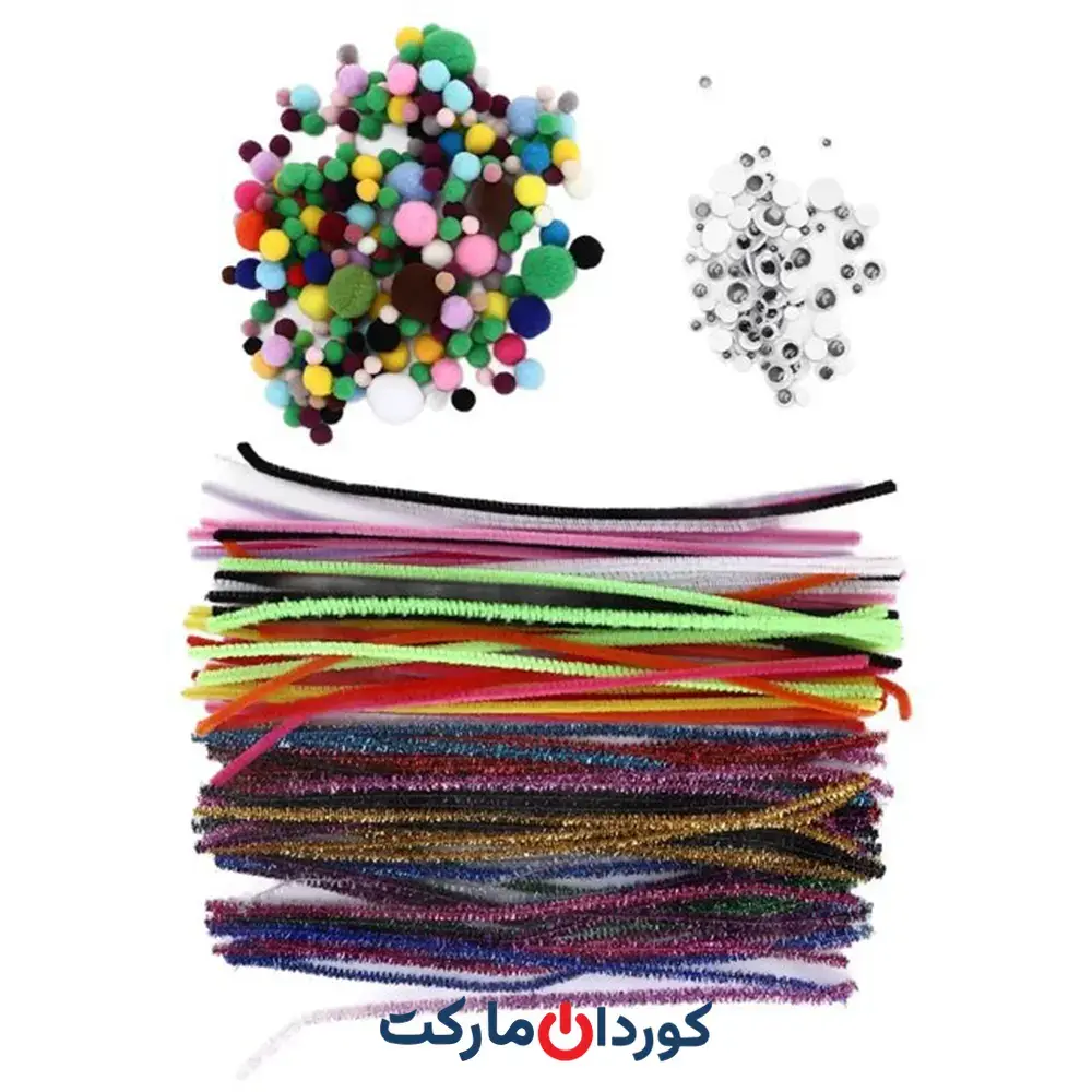 لوازم کاردستی رنگارنگ برای کودکان