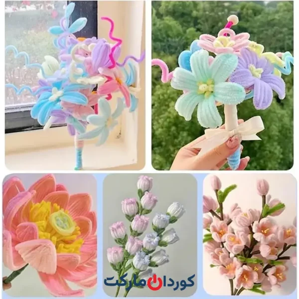لوازم کاردستی رنگارنگ برای کودکان
