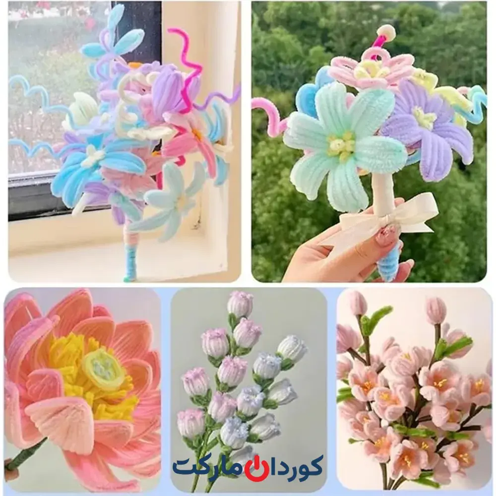 لوازم کاردستی رنگارنگ برای کودکان