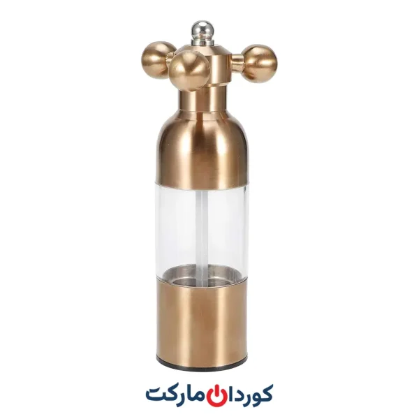 آسیاب ادویه و چاشنی استیل ضد زنگ (رز گلد)