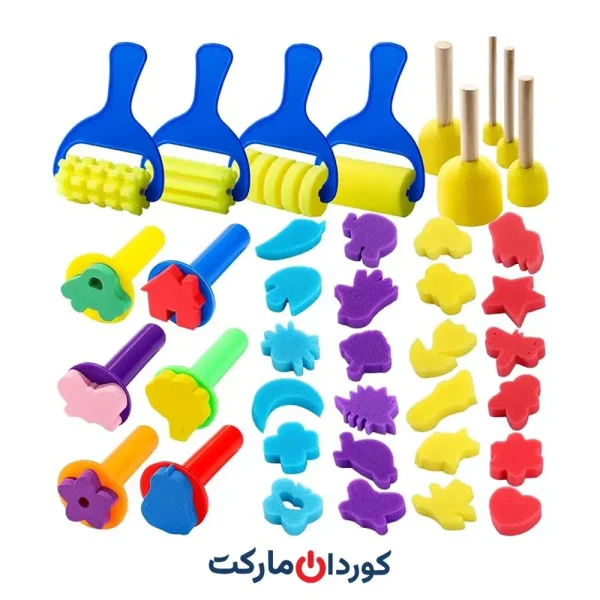 ست هدیه تزئین تخم مرغ عید پاک به شکل خرگوش بامزه