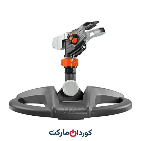 آبپاش پریمیوم برای آبیاری مناطق بزرگ تا ۴۹۰ متر مربع، قابلیت تنظیم برد نامحدود تا ۱۲.۵ متر (۸۱۳۵-۲۰)