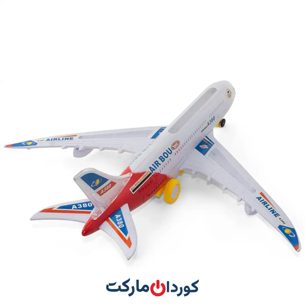 هواپیمای اسباببازی برقی با جلوه های حرکتی و صوتی مدل TR380 - Image 3