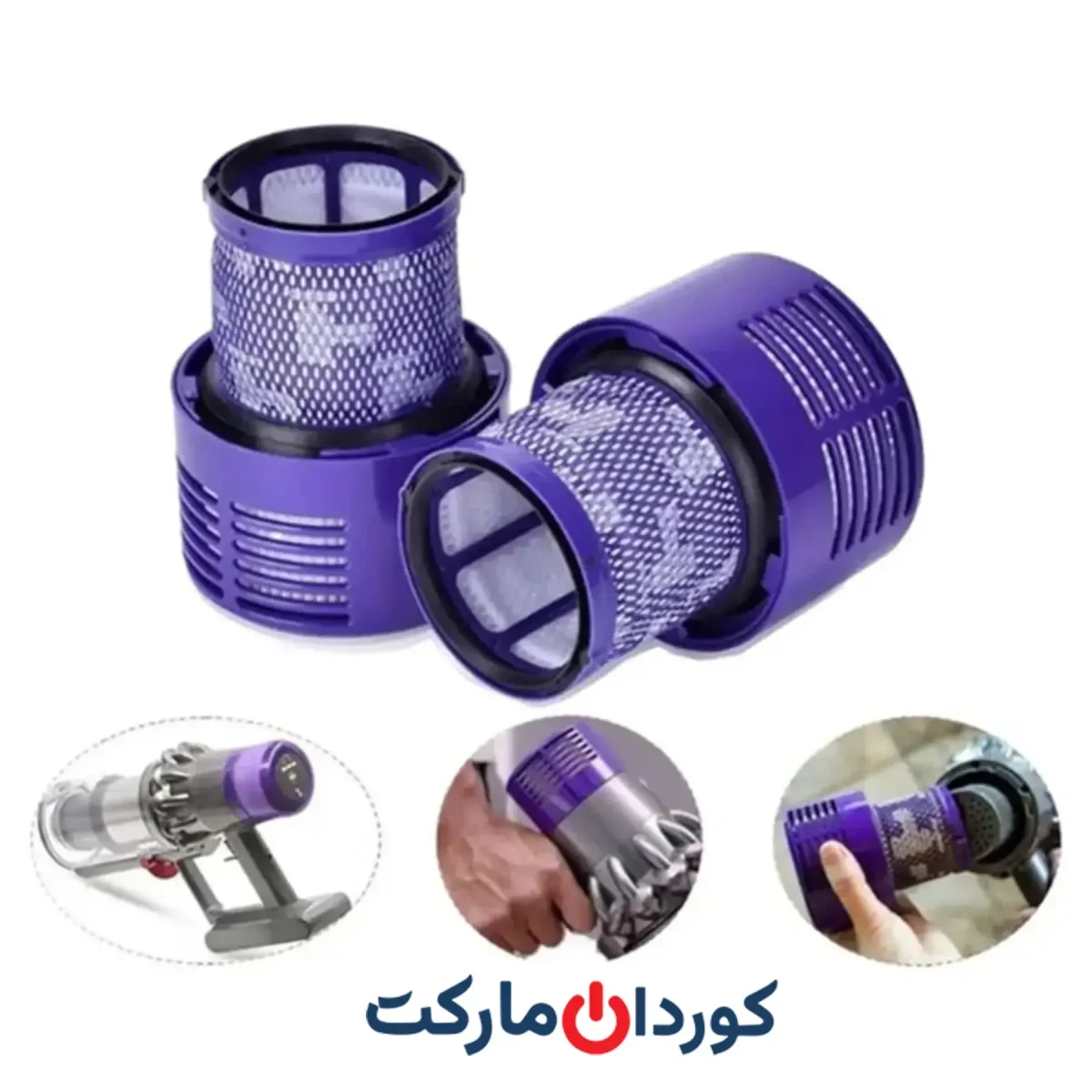 فیلتر جارو شارژی دایسون مدل V10 و SV12 بسته 2 عددی اورجینال امازون المان - Image 4