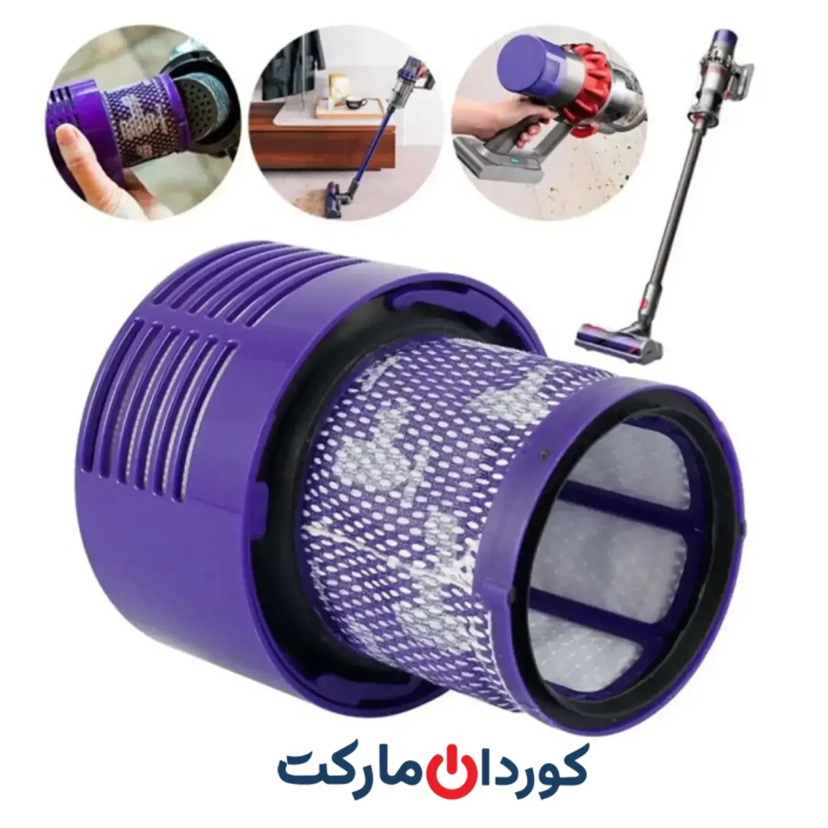 فیلتر جارو شارژی دایسون مدل V10 و SV12 بسته 2 عددی اورجینال امازون المان - Image 3
