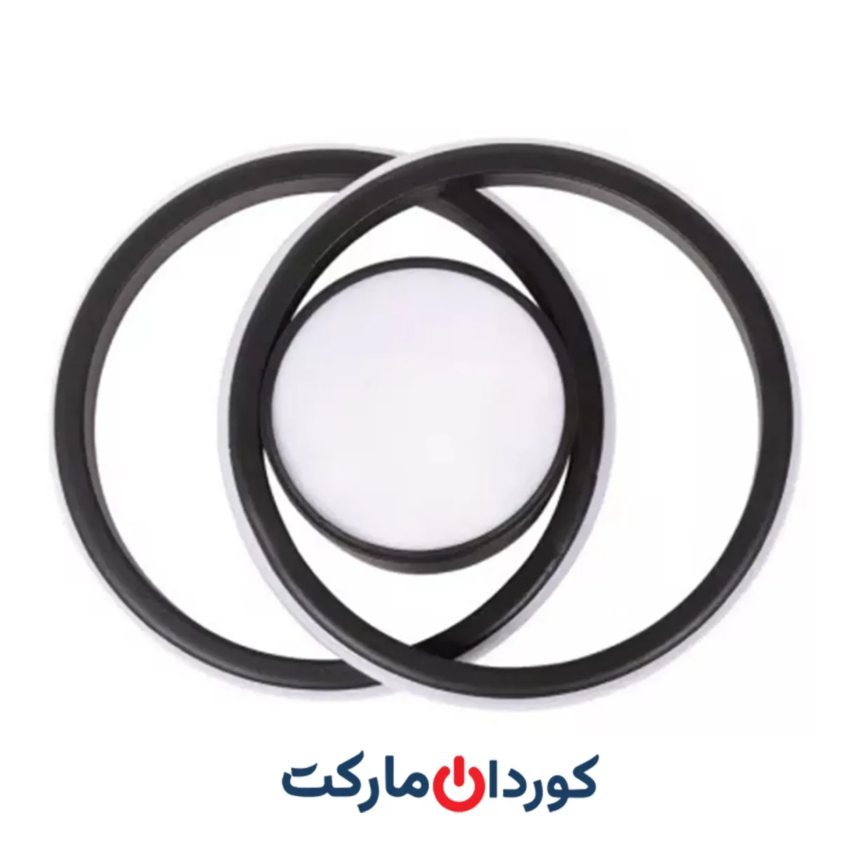 چراغ سقفی / لوستر ویستا LED IP20 مشکی