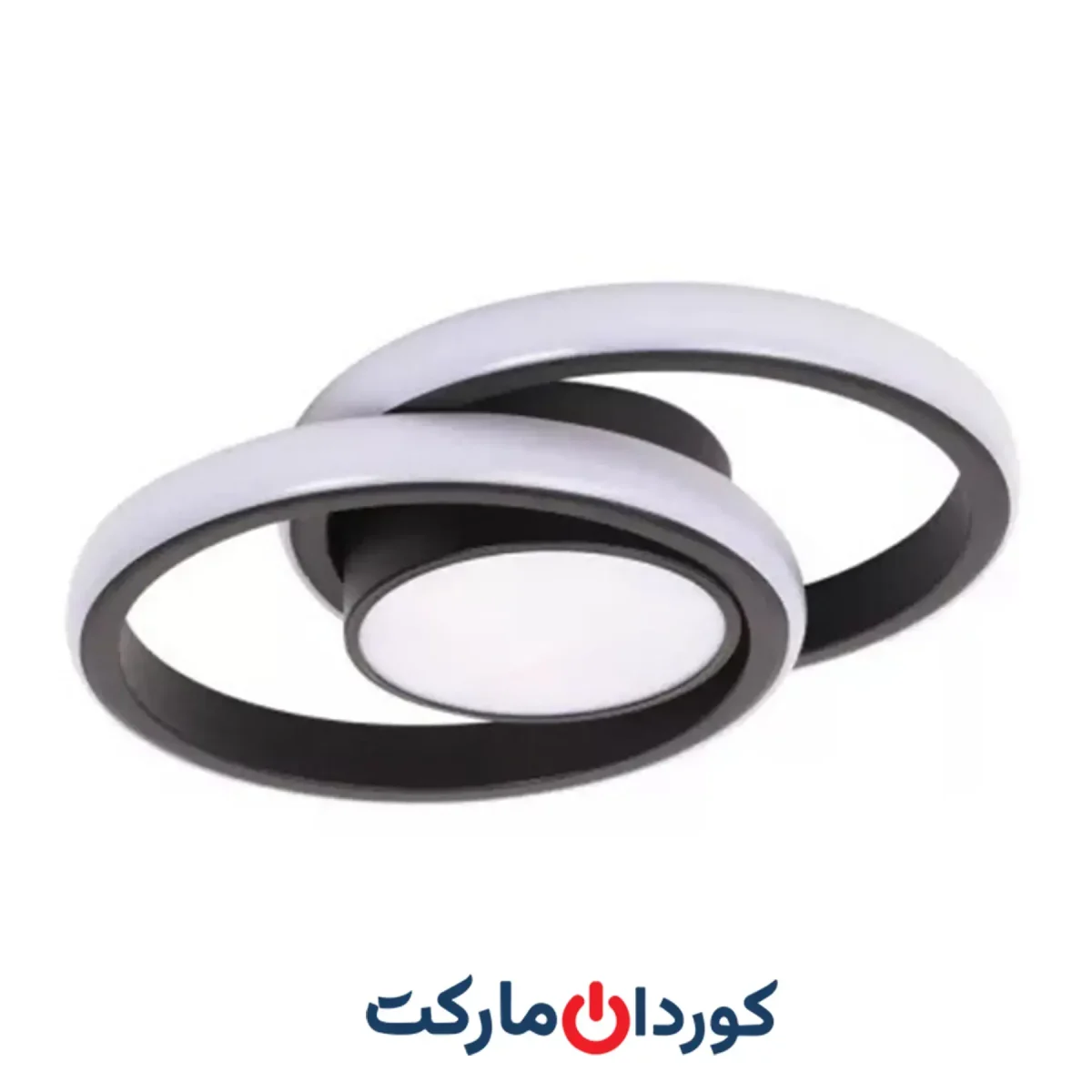 چراغ سقفی / لوستر ویستا LED IP20 مشکی - Image 7