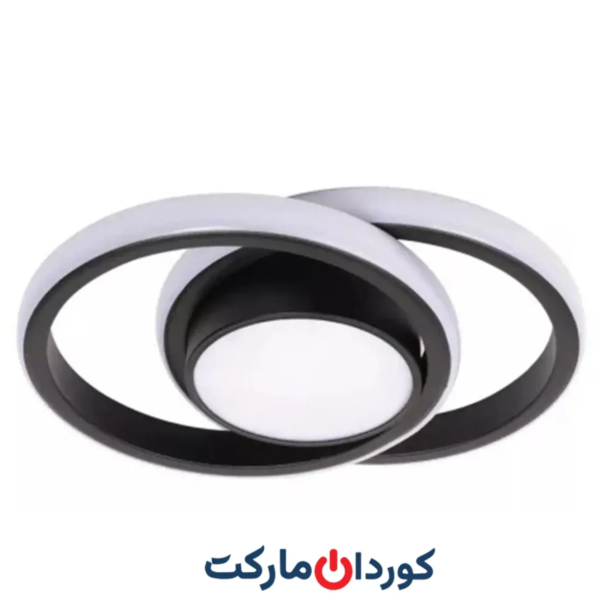 چراغ سقفی / لوستر ویستا LED IP20 مشکی - Image 5