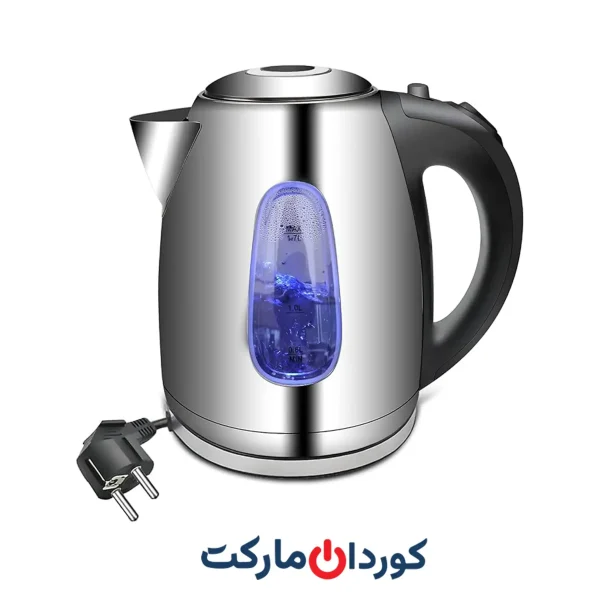 کتری استیل ضد زنگ EXTRASTAR با توان 2200 وات 1.7 لیتر مدل HHB-1732