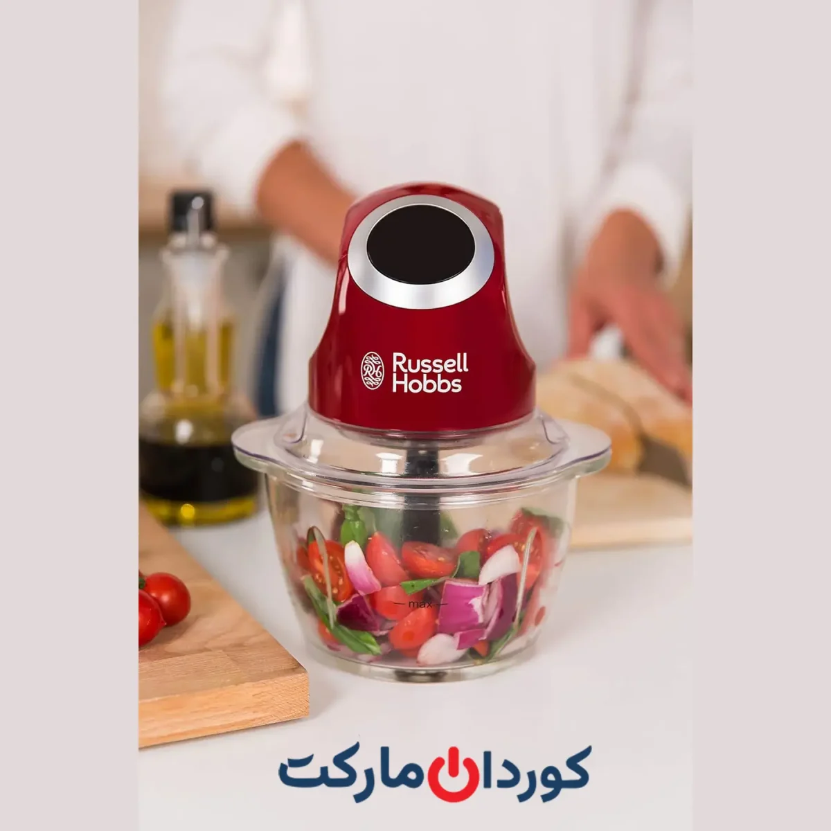 خردکن برقی راسل هابز RUSSELL HOBBS [چندکاره] Desire Red - Image 5