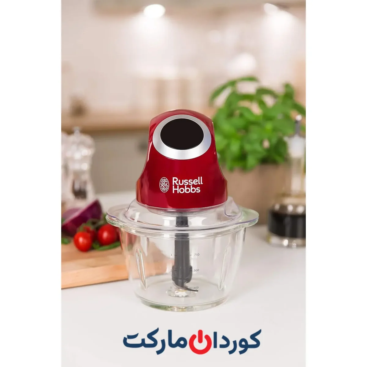 خردکن برقی راسل هابز RUSSELL HOBBS [چندکاره] Desire Red - Image 3