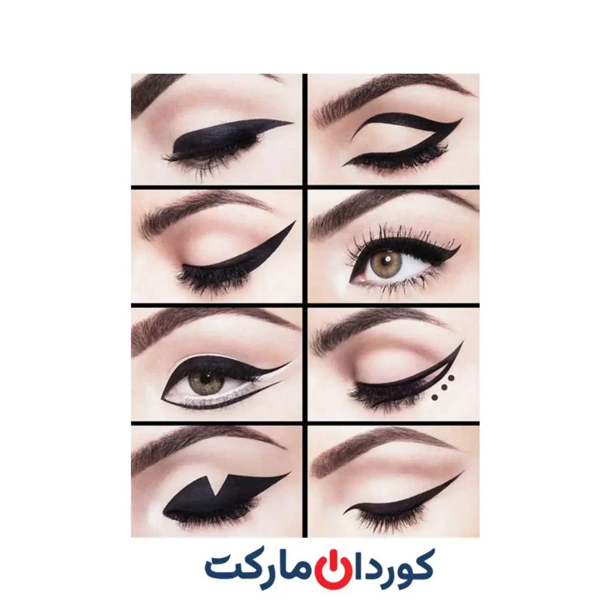 خط چشم الماسی ضد آب مشکی Hirock Master Eyeliner - Image 3