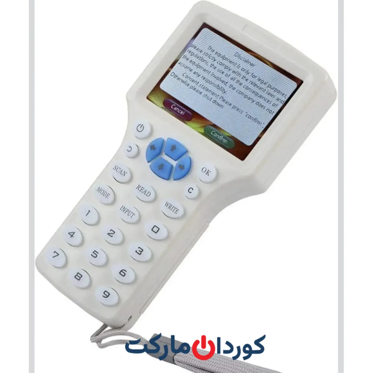 دستگاه کپی RFID دستی 9 فرکانسه، آی سی خوان