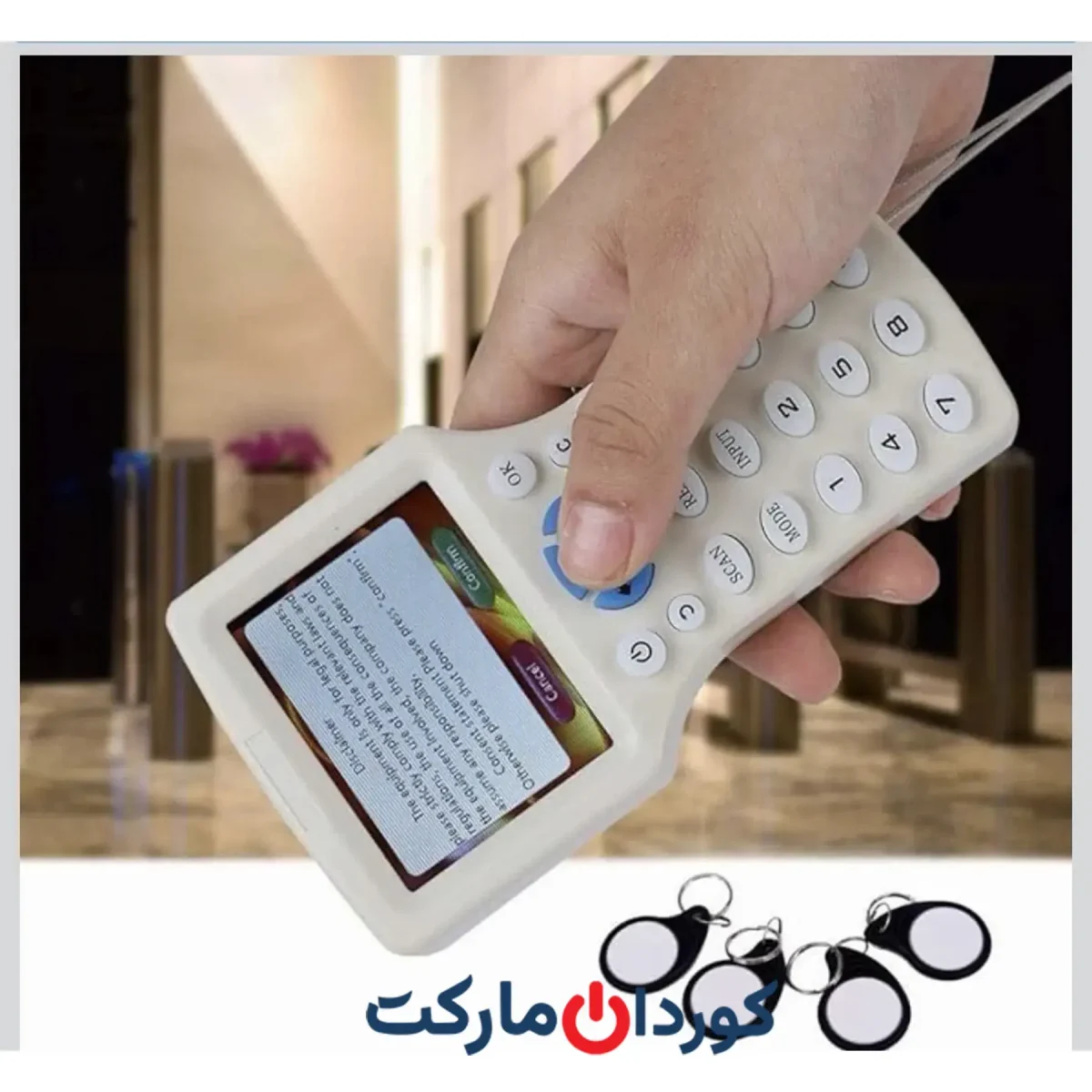 دستگاه کپی RFID دستی 9 فرکانسه، آی سی خوان - Image 6