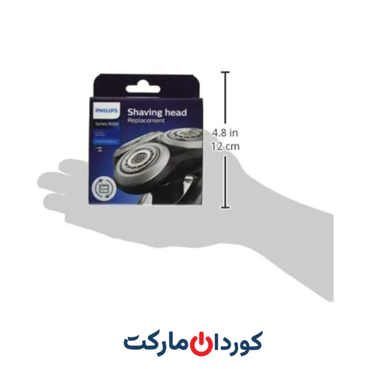 تیغ ریشتراش مردانه فیلیپس سری ۹۰۰۰ مدل SH90، مشکی - Image 4